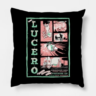 Lucero Band Poster Show Concert 2019 Pillow