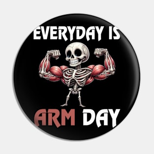 Gym funny design Pin