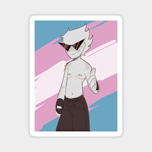 DIRK TRANS RIGHTS Magnet