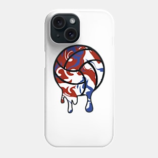 Melting volleyball Phone Case