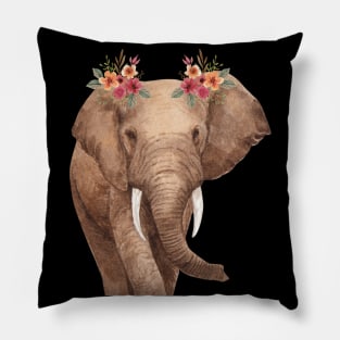 Pretty Elephant Pillow