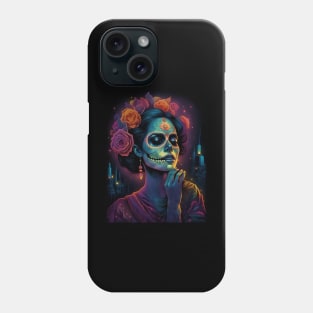 Catrina Dia De Los Muertos Phone Case