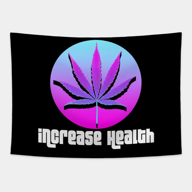 Increase Health - Marijuana Tapestry by inkyempireclothing