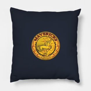 SURFING MAVERICKS HALF MOON BAY Pillow