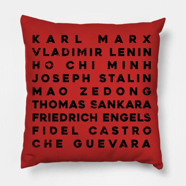 Marx & The Boys Pillow by Sunshine&Revolt