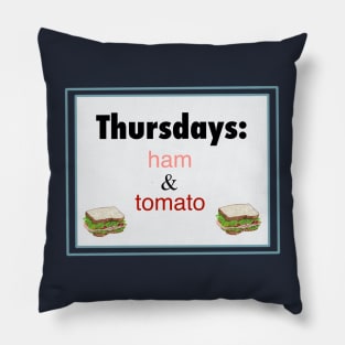 Thursdays: Ham And Tomato Pillow