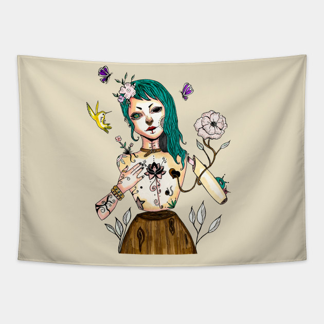 Plastic People - Doll - Tapestry