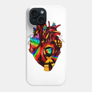 Pride Awareness Heart Phone Case