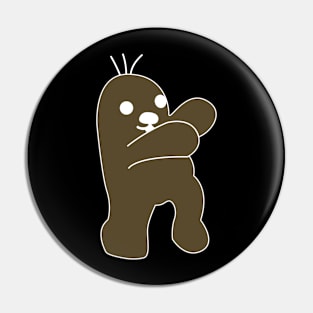 Dabbing Mole Design Pin