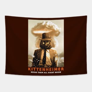 "KITTENHEIMER" Parody Design Tapestry