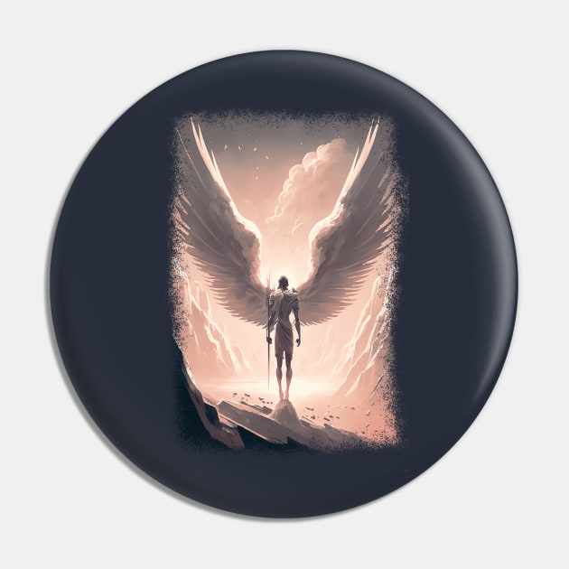 Angelic Emergence Pin by Abili-Tees