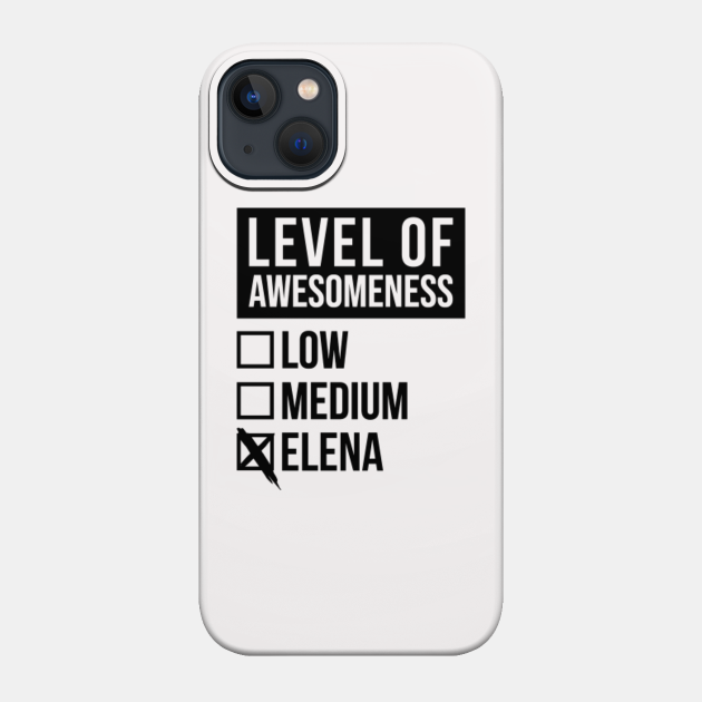 Elena - Elena - Phone Case