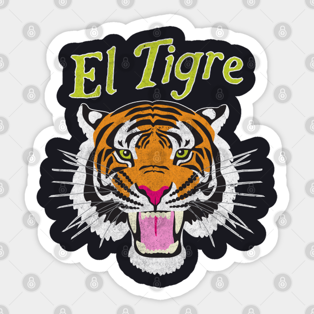 El Tigre - Tiger - Sticker