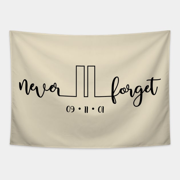 Never forget Nine Eleven...... Tapestry by idesign1