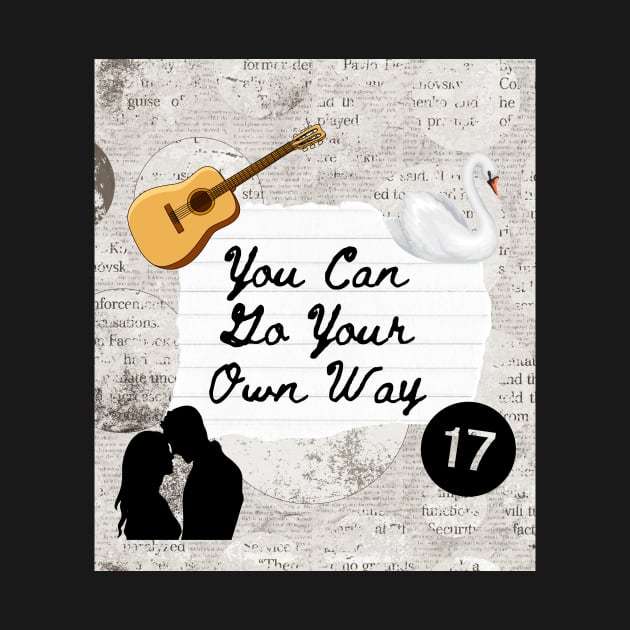 Go Your Own Way Fleetwood Mac Lyric Print by madiwestdal