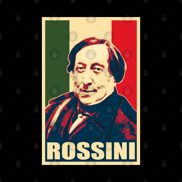 Gioachino Rossini by Nerd_art