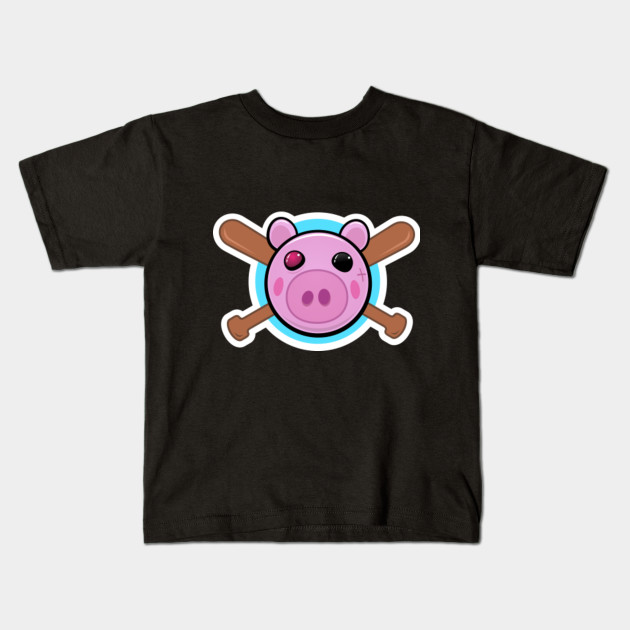 Piggy Pig Video Game Character Roblox Piggy Merch Kids T Shirt Teepublic - new roblox t shirt character head kids boys girls t shirt tops for tee