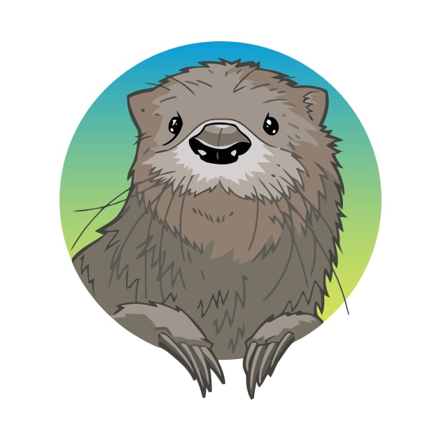 Cute Otter by LeCouleur