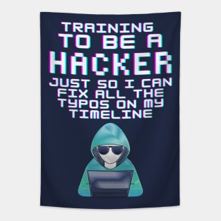 Training To Be A Hacker Tapestry