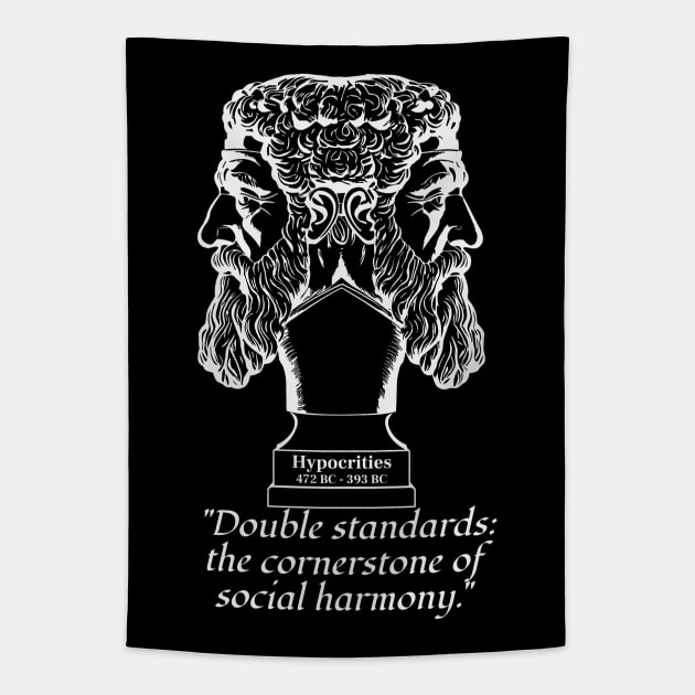 Hypocrities the King of Hypocrisy Tapestry by SunGraphicsLab