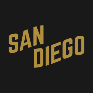 San Diego City Typography T-Shirt