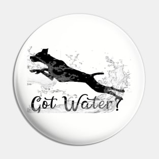 Dock Diving Dog Swimming Dog Pin