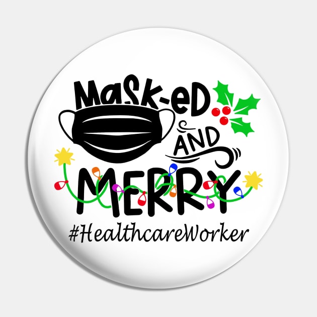 Healthcare Worker Christmas Pin by binnacleenta