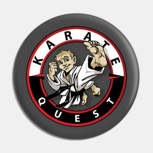 Karate Quest Pin