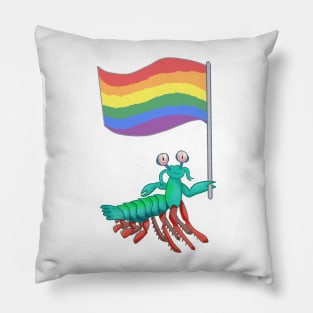 Mantis Shrimp Pride! Pillow