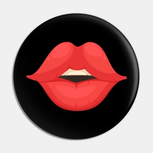 Kiss Mouth Pin