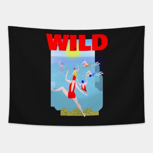 WILD SWIMMING Tapestry