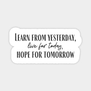 Hope For Tomorrow Magnet