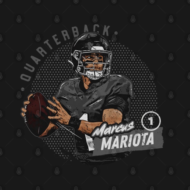 Marcus Mariota Atlanta Dots by Chunta_Design