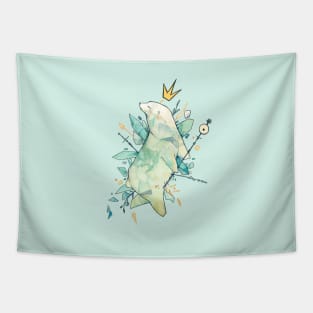 Polar bear king Tapestry