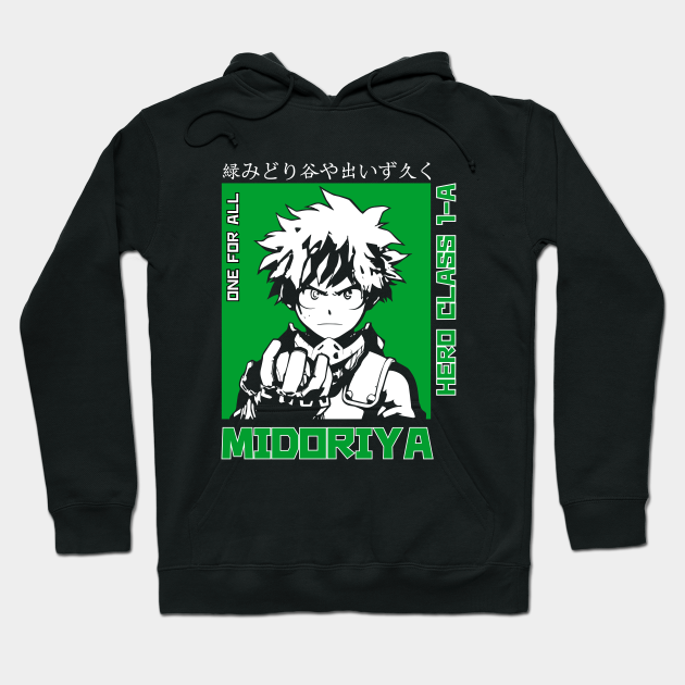 izuku midoriya hoodie