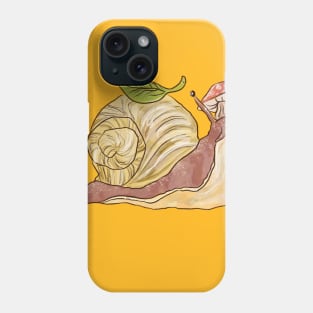 Cottagecore Snail Phone Case