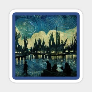 Starry Night in Kashyyyk Magnet