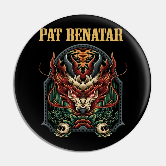 BENATAR THE PAT BAND Pin by Bronze Archer