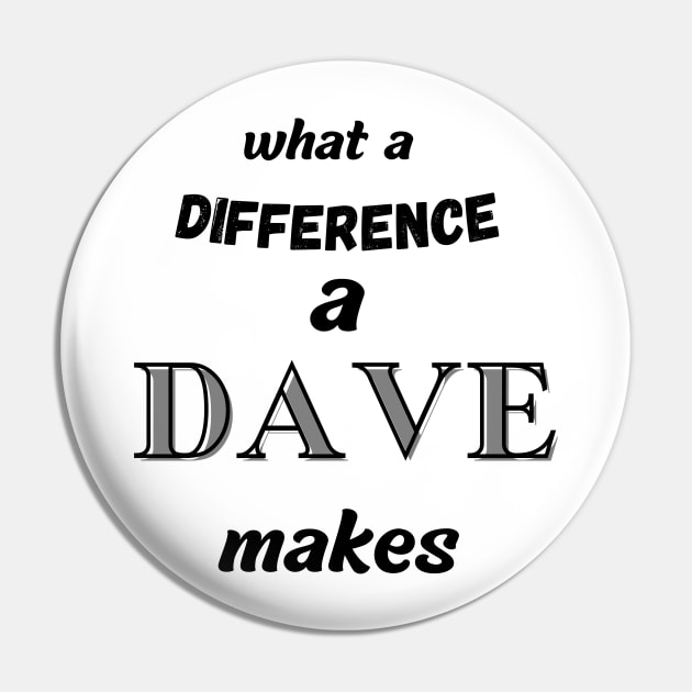 what a difference a Dave makes Pin by Love My..