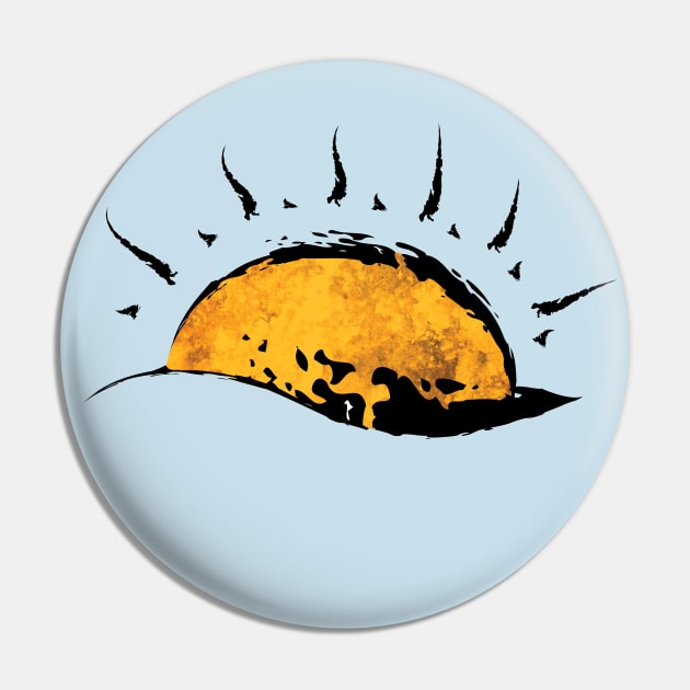 Rising Sun Pin by CrysOdenkirk