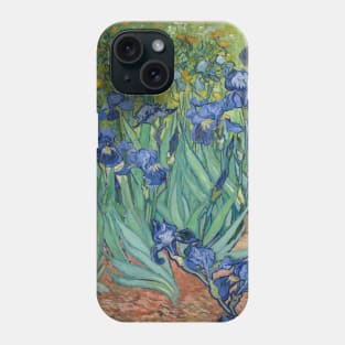 Irises by van Gogh Phone Case