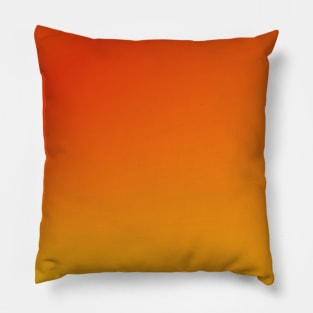 orange yellow gradient texture Pillow