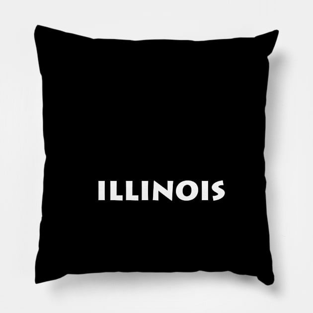 I Am From Illinois Funny Chicago Illinois Gifts Pillow by TheOptimizedCreative