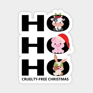 Cruelty Free Christmas Magnet