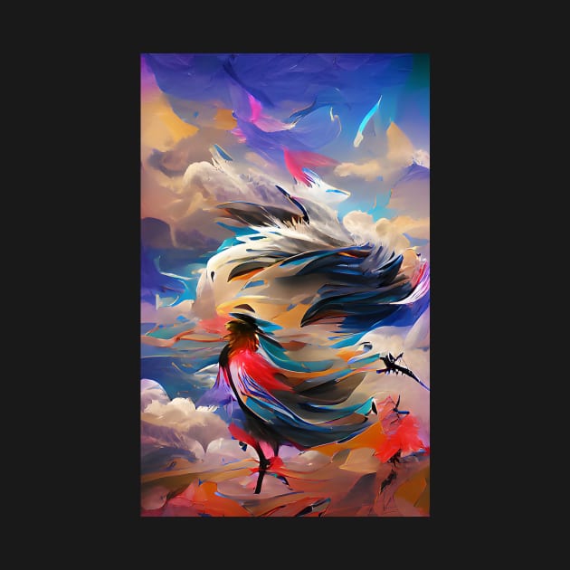 Bird of Wind by Stupid Coffee Designs