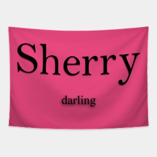 Sherry Name meaning Tapestry