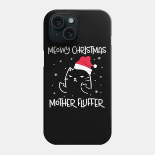 Meowy Christmas Mother Fluffer Phone Case