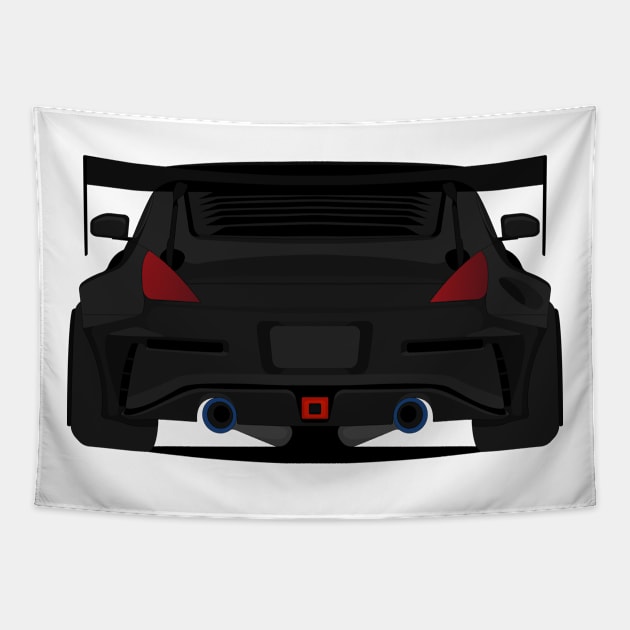 350Z BLACK Tapestry by VENZ0LIC