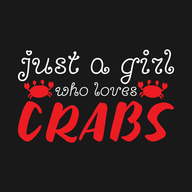 Crabs Lover Girl Ocean Sea Wildlife King by DesignatedDesigner