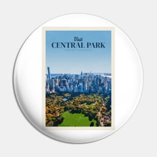 Visit Central Park Pin